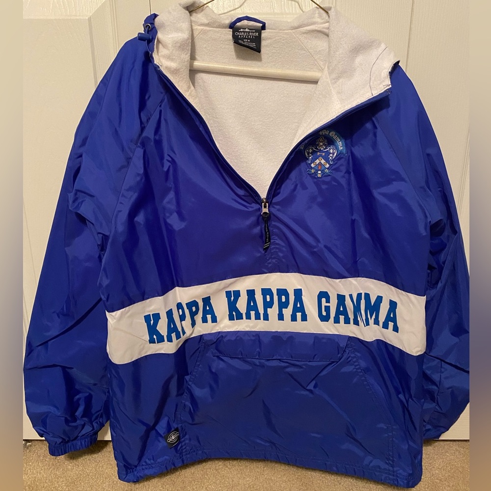 retro kappa kappa gamma windbreaker